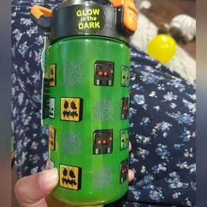 ZAK Leak Proof Antimicrobial 18 oz Mindcraft drink bottle New